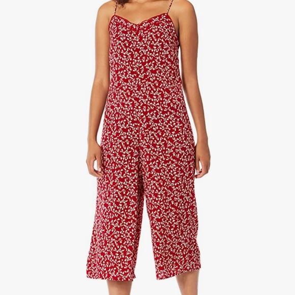 Kensie Meadow Floral Jumpsuit, Small - Picture 2 of 9